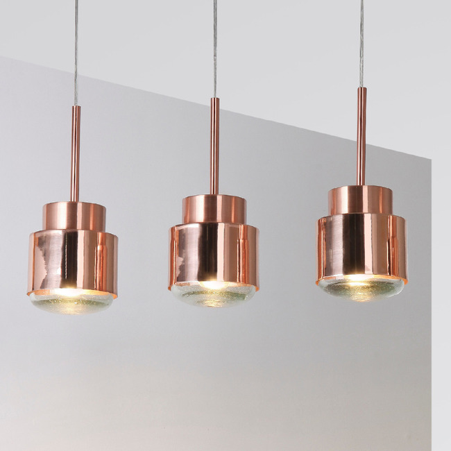 Cupallo Linear Multi Light Pendant by David Pompa