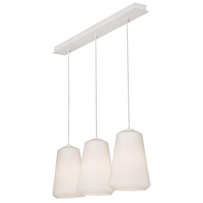 Isla Linear Multi-Light Pendant by AFX