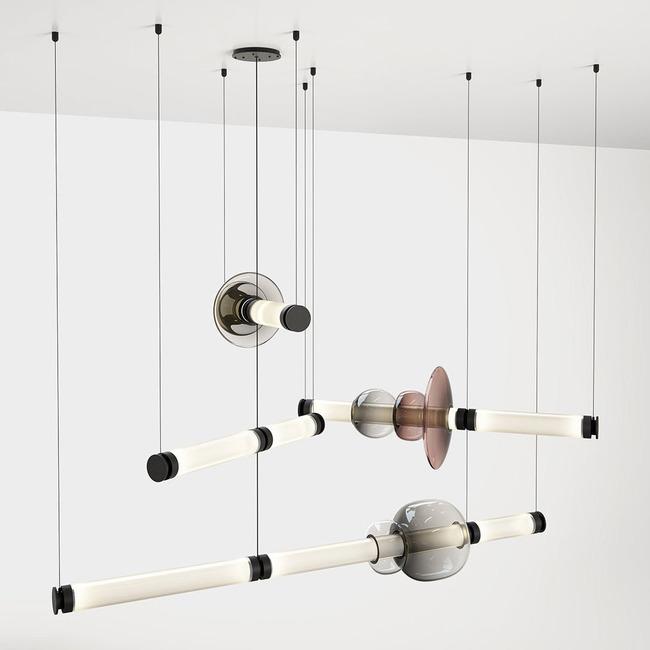 Luna Tiered Chandelier by Gabriel Scott