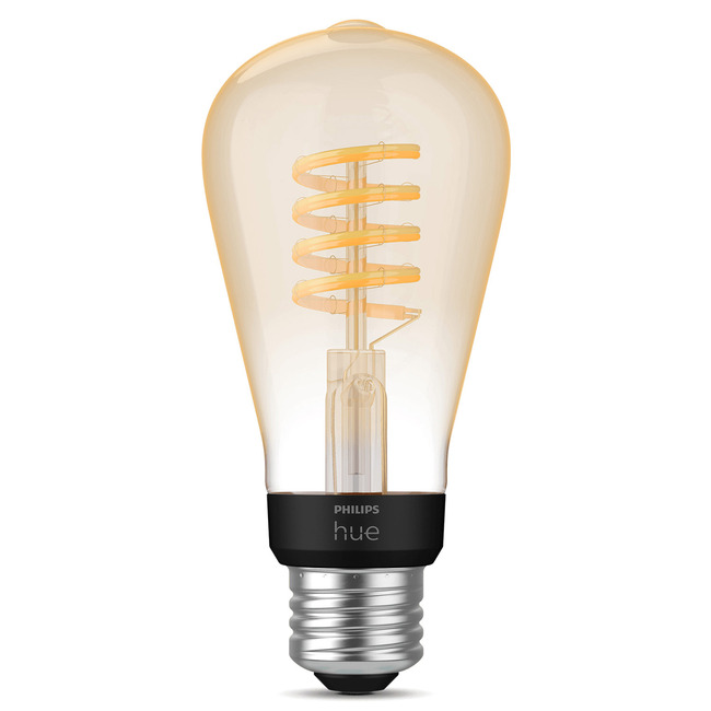Hue ST19 7W White Ambiance Filament Smart Bulb by Philips Hue