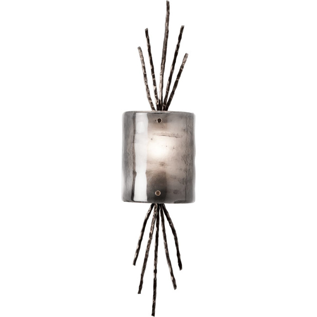 Ironwood Thistle Glass Wall Sconce by Hammerton Studio