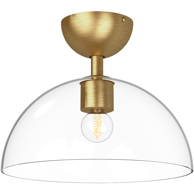 Jude Semi Flush Ceiling Light by Alora