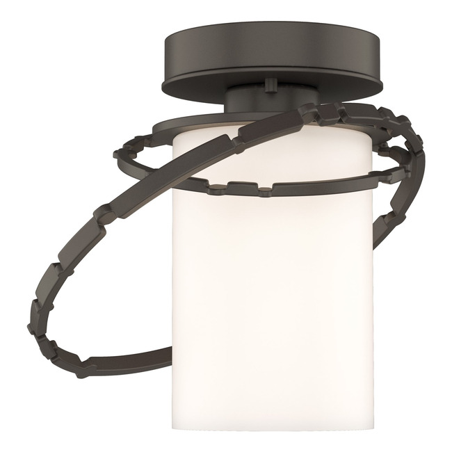 Olympus Outdoor Semi Flush Ceiling Light by Hubbardton Forge