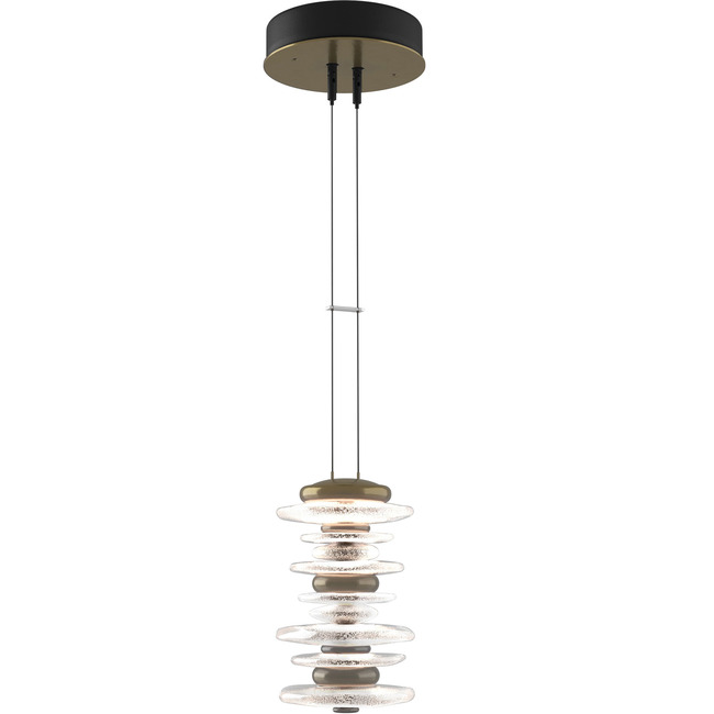 Cairn Stacked Pendant by Hubbardton Forge