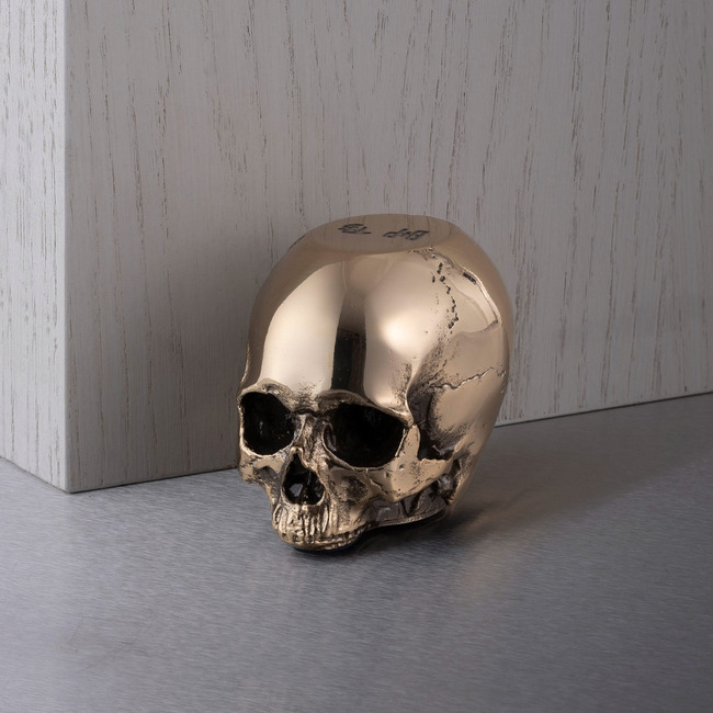 Buster + Punch Skull Door Stop by Buster + Punch