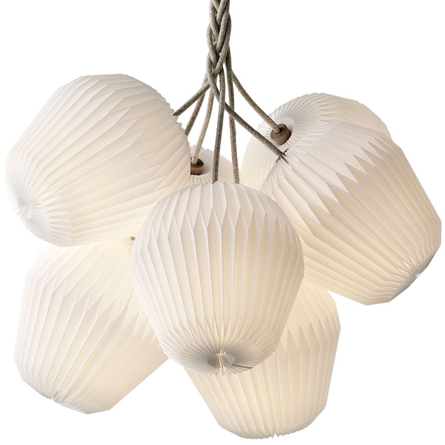 The Bouquet Seven-Light Chandelier by Le Klint