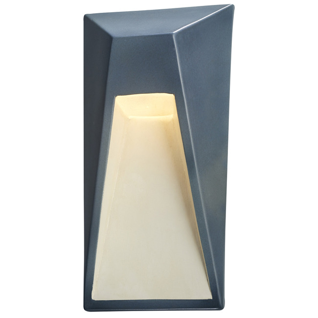 Ambiance Vertice Outdoor Wall Sconce by Justice Design