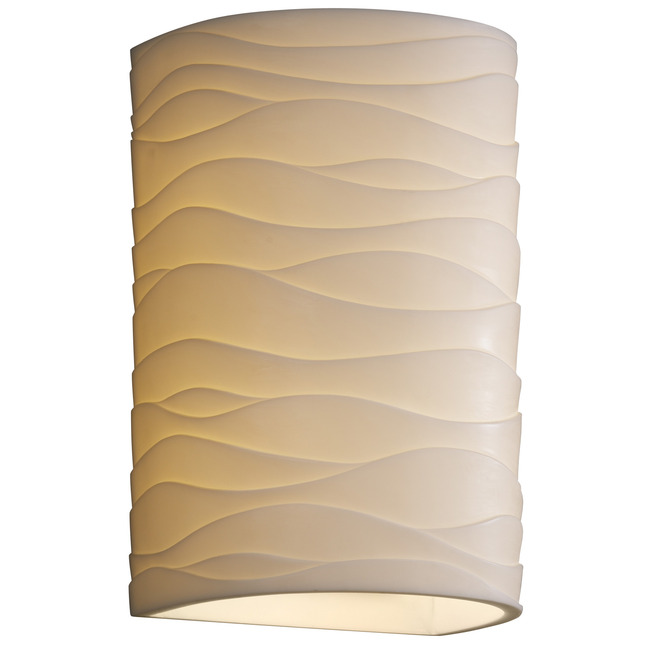 Porcelina 1265 Wall Sconce by Justice Design