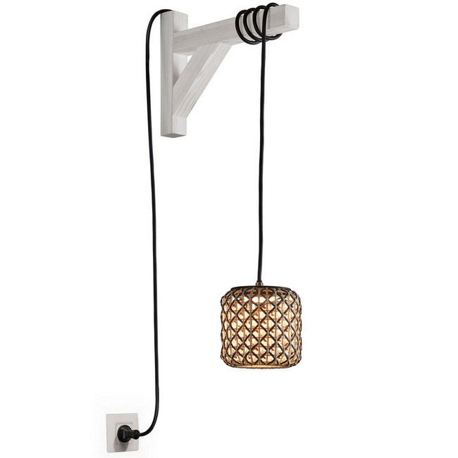 Nans Outdoor Plug-In Pendant by Bover