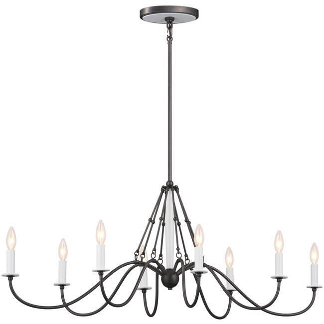 Freesia Oval Chandelier by Kichler