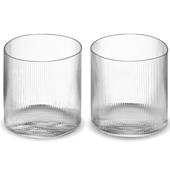 Circle Water Glass by Lasvit