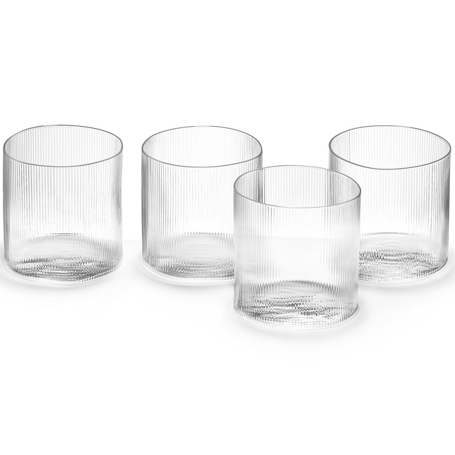 Circle Water Glass by Lasvit