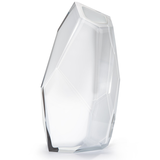 Crystal Rock Vase by Lasvit