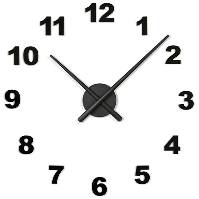 OJ Numbers Wall Clock by Nomon
