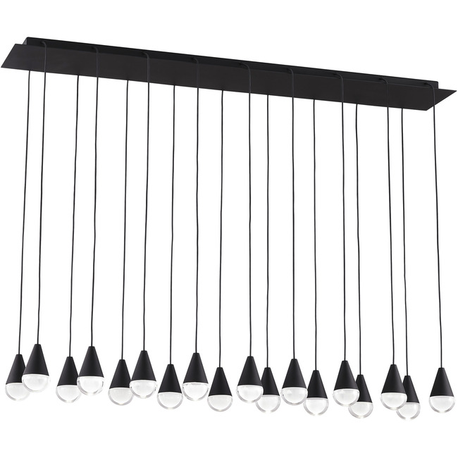 Cupola Linear Chandelier by Visual Comfort Modern
