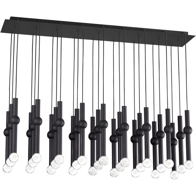 Guyed Linear Chandelier by Visual Comfort Modern