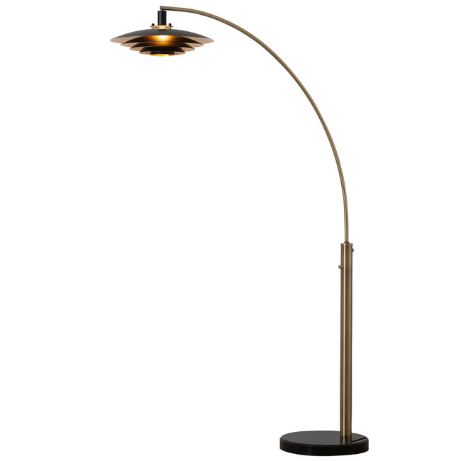 Rancho Mirage Arc Floor Lamp by Nova of California