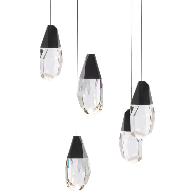 Martini Color-Select Round Multi Light Pendant by Schonbek Beyond