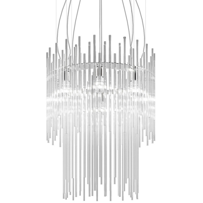 Diadema Two-Tier Pendant by Vistosi