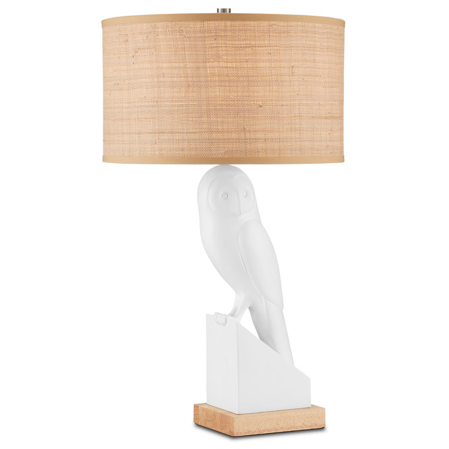 Snowy Owl Table Lamp by Currey and Company