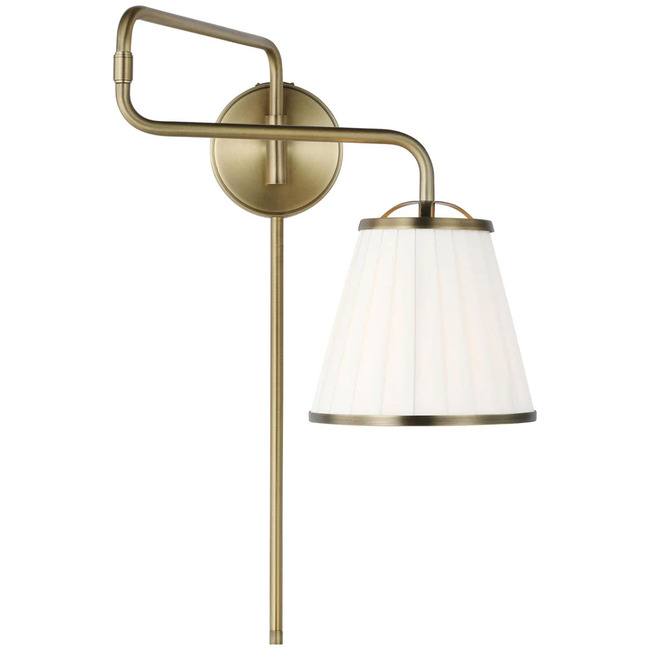 Esther Swing Arm Plug-in Wall Sconce by Visual Comfort Studio