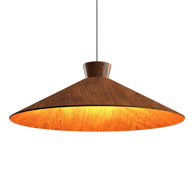 Conical Topper Wide Pendant by Accord Iluminacao