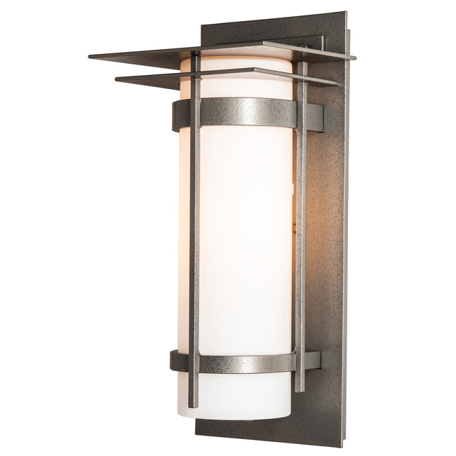 Banded Top Plate Outdoor Wall Sconce by Hubbardton Forge