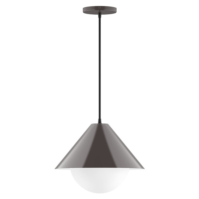 Axis Cone Globe Pendant by Montclair Light Works