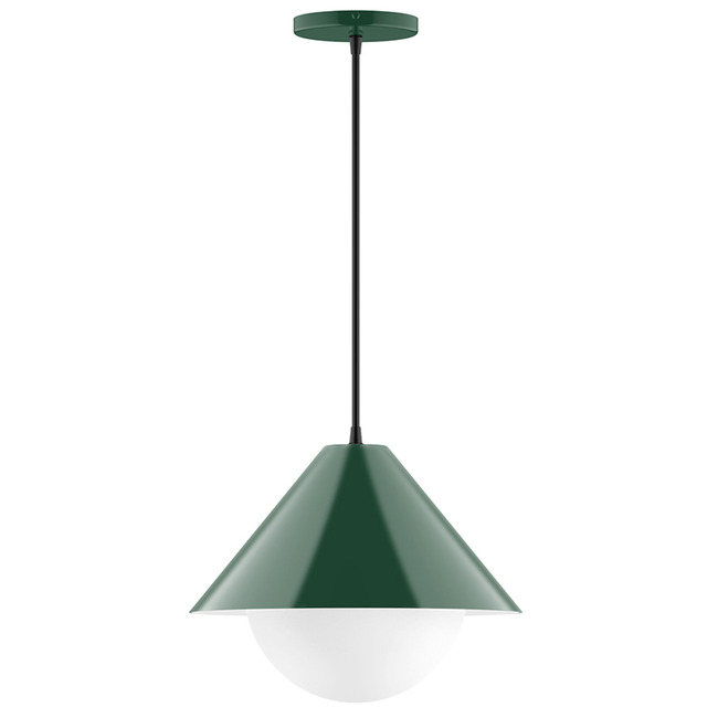 Axis Cone Globe Pendant by Montclair Light Works