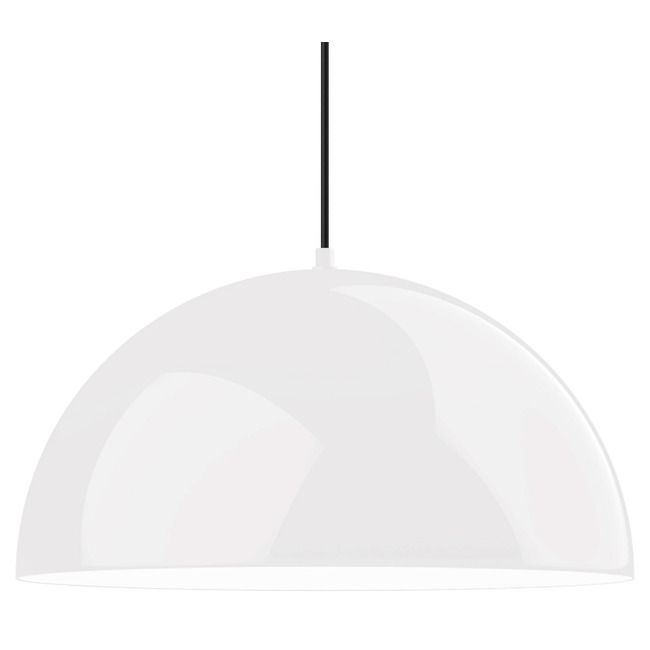 XL Choices Shallow Dome Pendant by Montclair Light Works