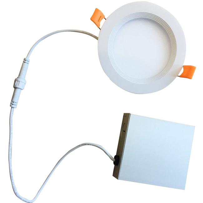 Recessed Downlight w/ Remote Junction Box 120V 80CRI 2-PACK by Bulbrite
