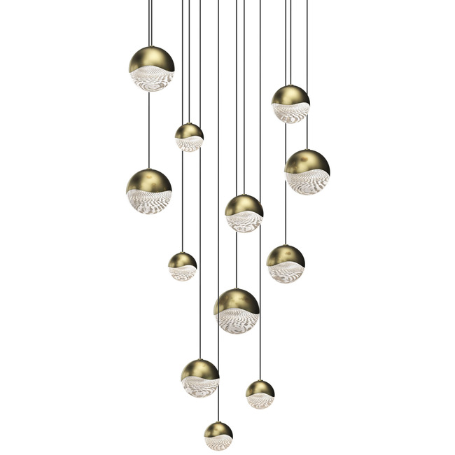 Grapes Round Assorted Multi-Light Pendant by SONNEMAN - A Way of Light