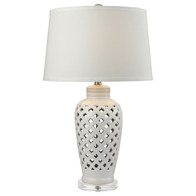 Openwork Table Lamp by Elk Home