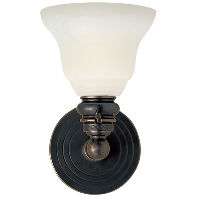 Boston Glass Functional Wall Sconce by Visual Comfort Signature