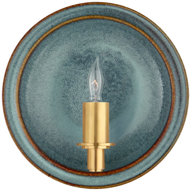 Leeds Round Wall Sconce by Visual Comfort Signature