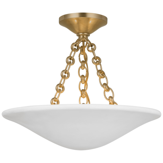 Mollino Semi Flush Ceiling Light by Visual Comfort Signature