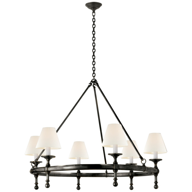 Classic Ring Chandelier by Visual Comfort Signature