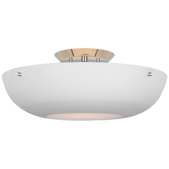 Valencia Semi Flush Ceiling Light by Visual Comfort Signature