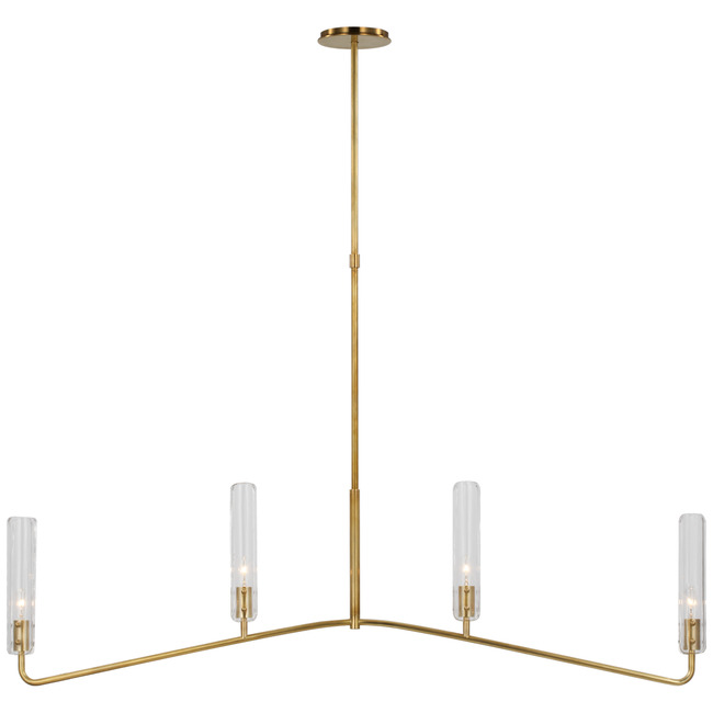 Casoria Linear Chandelier by Visual Comfort Signature