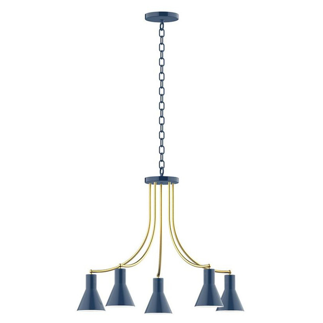 J-Series Flare Chandelier by Montclair Light Works