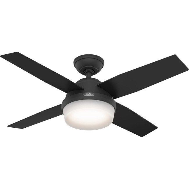 Dempsey Ceiling Fan with Light by Hunter Fan