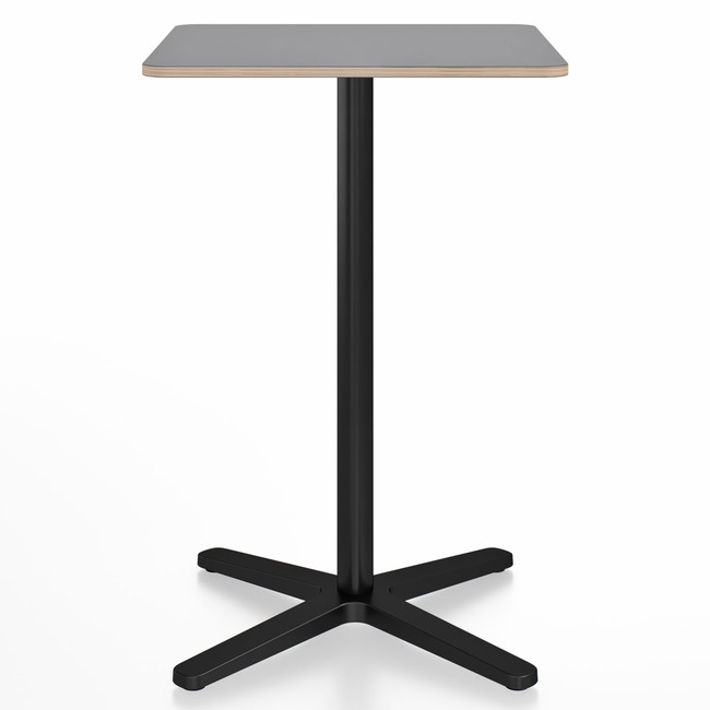 2 Inch X Base Counter Square Table by Emeco