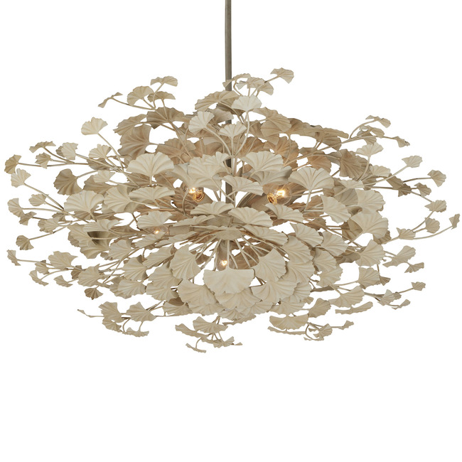 Maidenhair Convertible Chandelier by Currey and Company