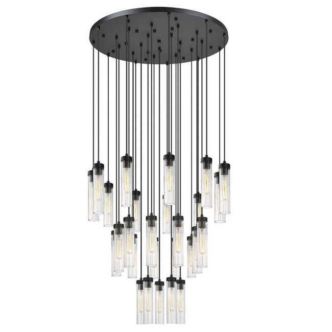 Beau Round Multi-Light Pendant by Z-Lite