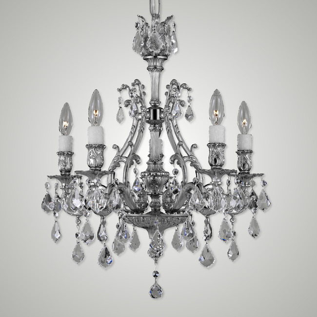 Chateau Chandelier by American Brass & Crystal