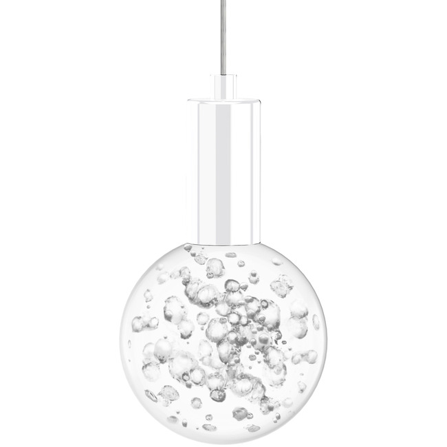 Acrylic Globe Pendant by Blackjack Lighting