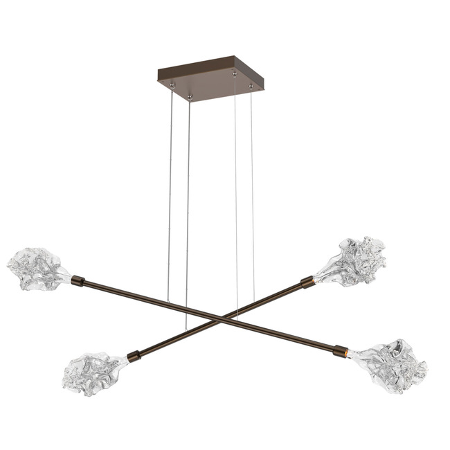 Blossom Moda Linear Chandelier by Hammerton Studio