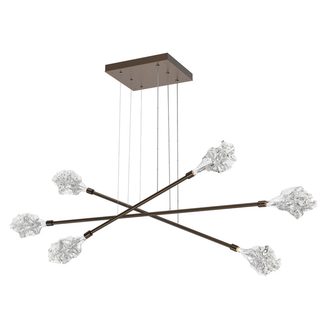 Blossom Moda Linear Chandelier by Hammerton Studio