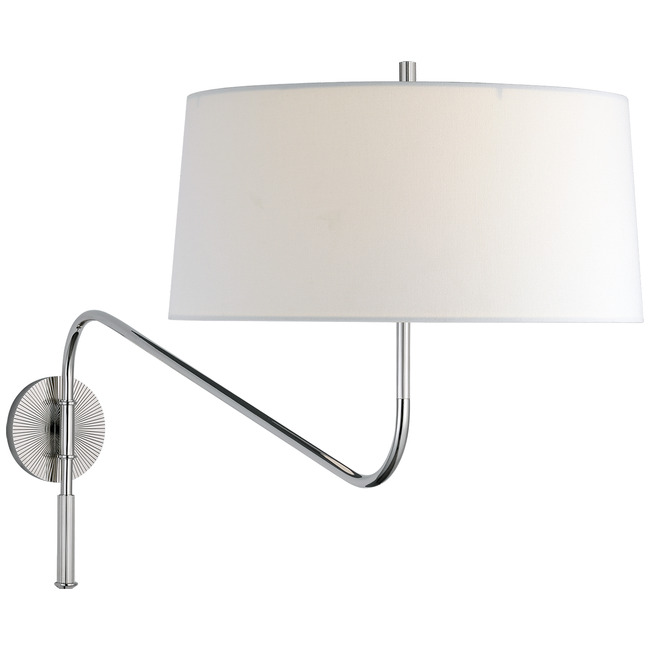 Canto Swing Arm Plug-in / Hardwired Wall Light by Visual Comfort Signature