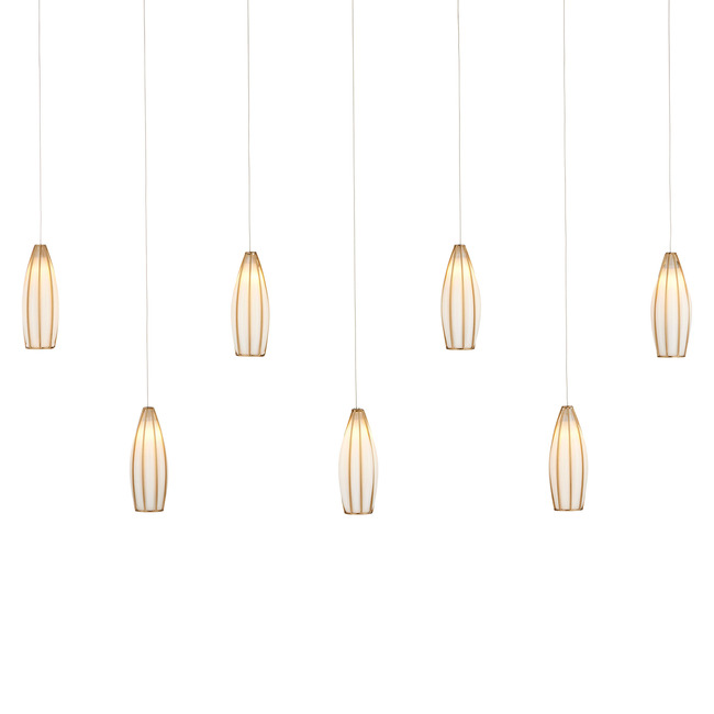 Parish Multi Light Linear Pendant by Currey and Company